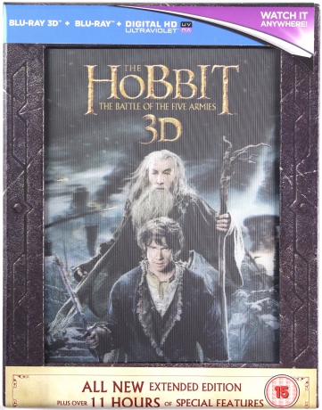 Hobbit Battle Of The Five Armies (Hobbit: Bitwa Pięciu Armii) [5xBlu-Ray]