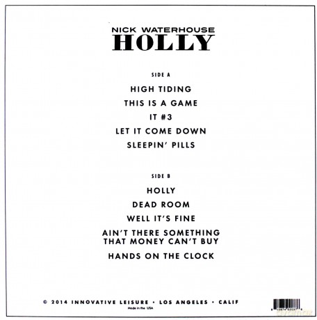 Nick Waterhouse: Holly [Winyl]