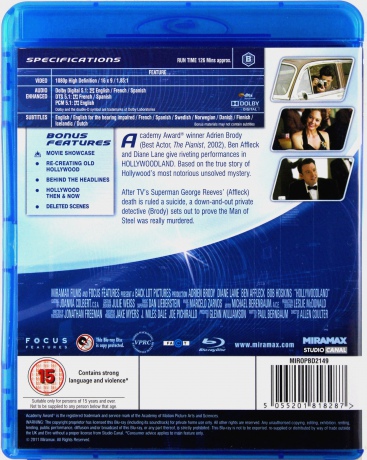 Hollywoodland [Blu-Ray]