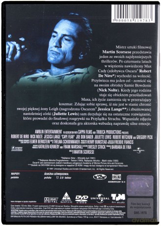 Przylądek strachu (1991) [DVD]