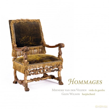 Mieneke Van Der Velden: Hommages - Marin Marais. Charles Dolle [CD]