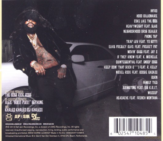 Rick Ross: Hood Billionaire [CD]