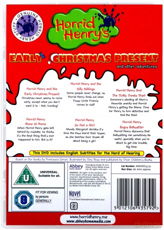 Horrid Henry Horrid Henry And The Early Christmas Present (Koszmarny Karolek) [DVD]