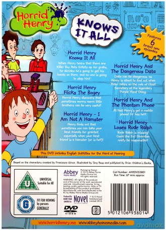 Horrid Henry Knows It All (Koszmarny Karolek) [DVD]