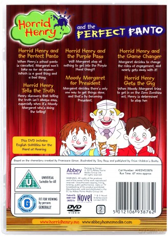 Horrid Henry Perfect Christmas Triple Pack (Koszmarny Karolek) [DVD]