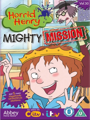 Horrid Henry S4 Mighty Mission (Koszmarny Karolek) [DVD]