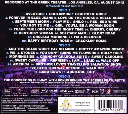 Neil Diamond: Hot August Night III [2CD]