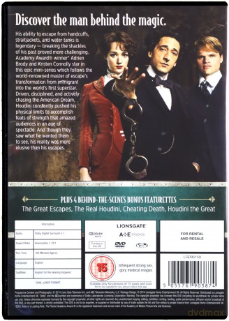 Houdini (Houdini: sztuka iluzji) [DVD]