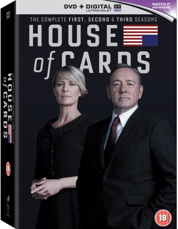 House Of Cards - Seasons 1-3 [24DVD]