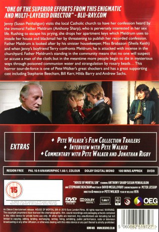 House of Mortal Sin (Digitally Remastered) [DVD]