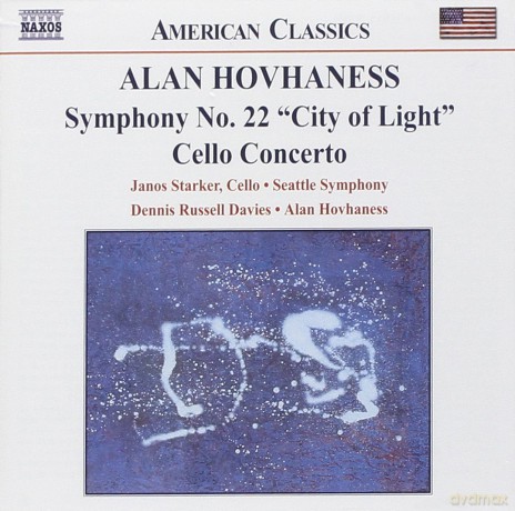 Starkerseattle Sohovhaness: Hovhanesssym No 22 City Of Light [CD]