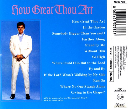 Elvis Presley: How Great Thou Art [CD]