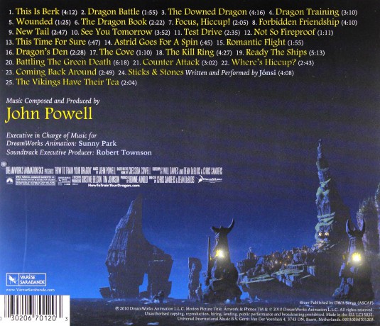 How To Train Your Dragon (John Powell) [CD]