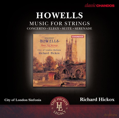 City Of London Sinfhickox: Howellsmusic For Strings [CD]