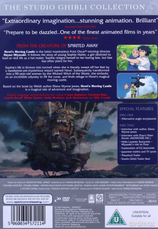Howls Moving Castle (Ruchomy zamek Hauru) [2DVD]