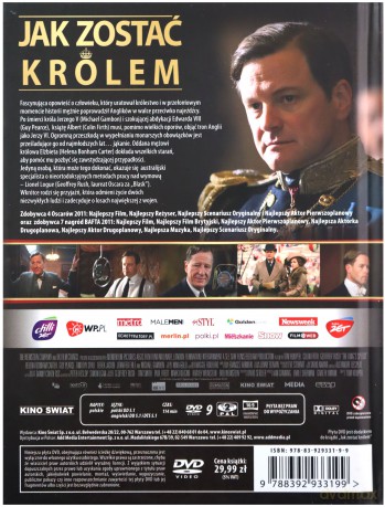Jak zostać królem (booklet) [DVD]