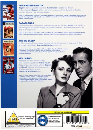 Humphrey Bogart Signature Collection [4DVD]