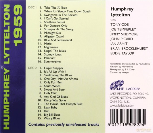 Humphrey Lyttelton: Humphrey Lyttelton 1959 [CD]