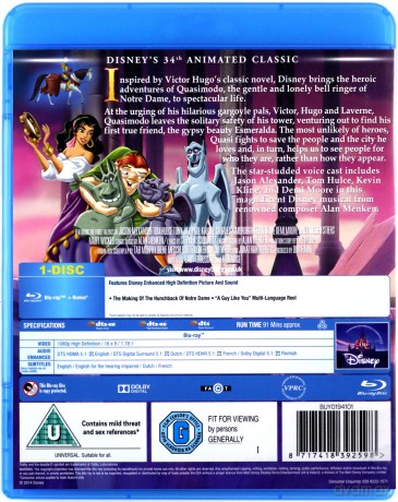 Hunchback of Notre Dame (Dzwonnik z Notre Dame) [Blu-Ray]