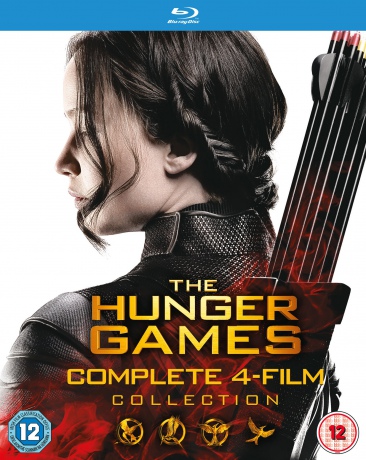 Hunger Games Complete 4 Film Collection (Igrzyska śmierci / Igrzyska śmierci: W pierścieniu ognia / Igrzyska śmierci. Kosogłos. Część 1 / Igrzyska śmierci: Kosogłos. Część 2) [4xBlu-Ray]