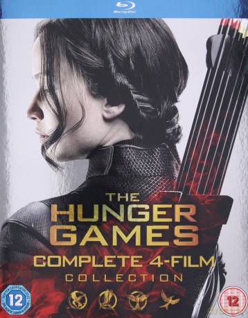 Hunger Games Complete 4 Film Collection (Igrzyska śmierci / Igrzyska śmierci: W pierścieniu ognia / Igrzyska śmierci. Kosogłos. Część 1 / Igrzyska śmierci: Kosogłos. Część 2) [4xBlu-Ray]