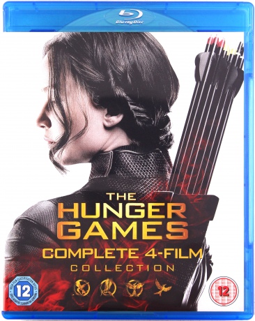 Hunger Games Complete 4 Film Collection (Igrzyska śmierci / Igrzyska śmierci: W pierścieniu ognia / Igrzyska śmierci. Kosogłos. Część 1 / Igrzyska śmierci: Kosogłos. Część 2) [4xBlu-Ray]