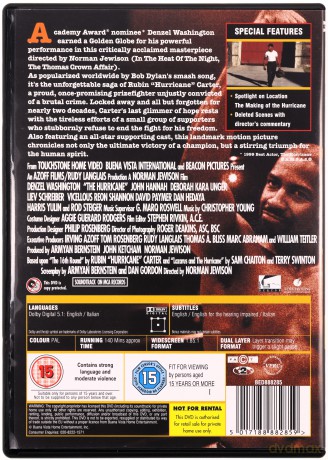 Hurricane (Huragan) [DVD]