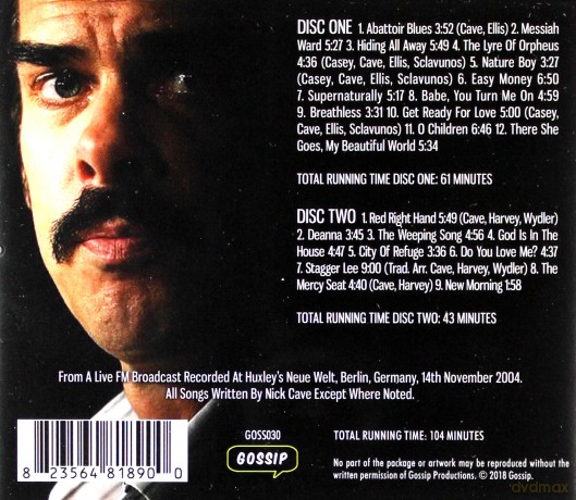 Nick Cave: Huxleys New World [2CD]