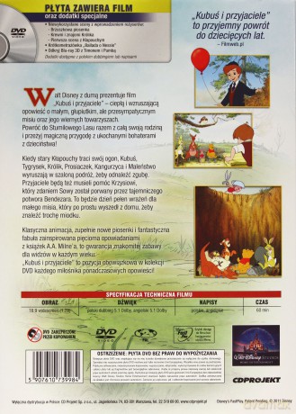 Kubuś i Przyjaciele (Kubuś Puchatek) [DVD]