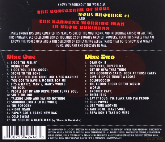 James Brown: I Feel Good - The Very Best Of [2CD]