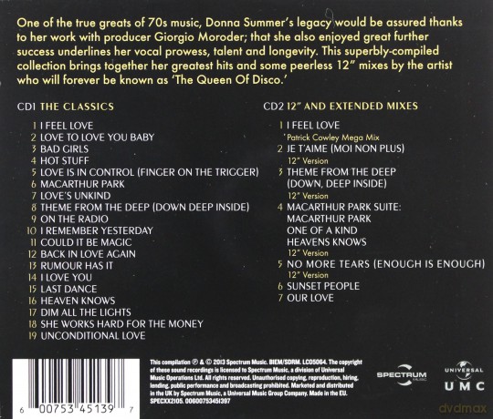 Donna Summer: I Feel Love - The Collection [2CD]