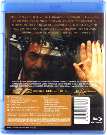 The Secret in Their Eyes (Sekret jej oczu) [Blu-Ray]