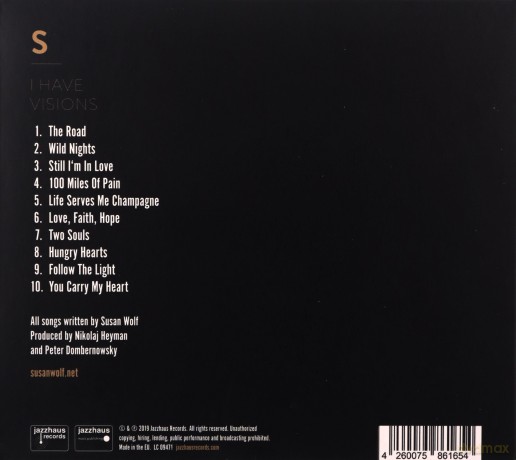 Susan Wolf: I Have Visions [CD]