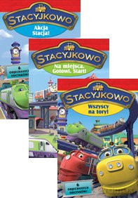 Stacyjkowo: Na Miejsca. Gotowi. Start! / Wszyscy na tory / Akcja Stacja! [BOX] [3DVD]