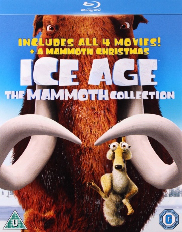 Ice Age 1-4 + Mammoth Christmas: The Mammoth Pack (Epoka lodowcowa 1-4) [5xBlu-Ray]