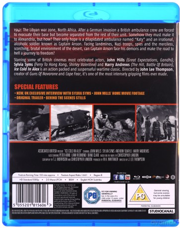 Ice Cold In Alex (Zimne piwo w Aleksandrii) [Blu-Ray]