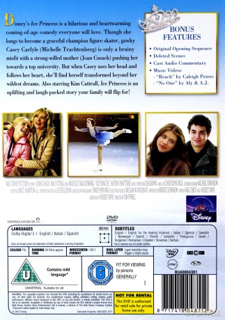 Ice Princess (Księżniczka na lodzie) (Disney) [DVD]