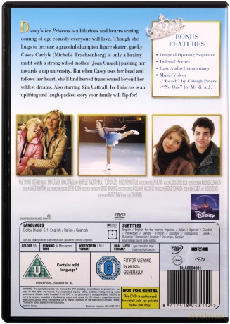 Ice Princess (Księżniczka na lodzie) (Disney) [DVD]