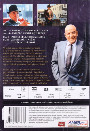Kojak 07: Śmierć to niezdany egzamin / Umrzeć, zanim się obudzą (0) [DVD]