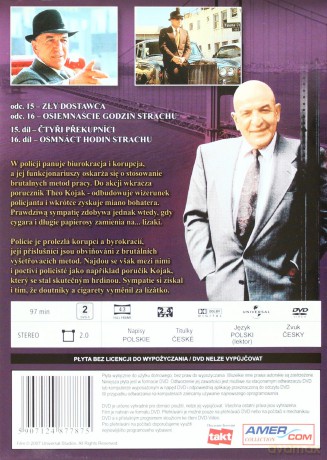 Kojak 08: Zły dostawca / Osiemnaście godzin strachu (0) [DVD]