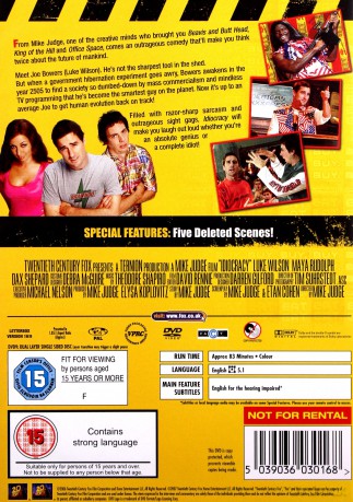 Idiocracy (Idiokracja) [DVD]