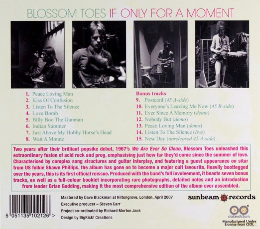 Blossom Toes: If Only For A Moment [CD]