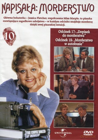Napisała: Morderstwo 10: Dopisek do morderstwa / Morderstwo w autobusie [DVD]