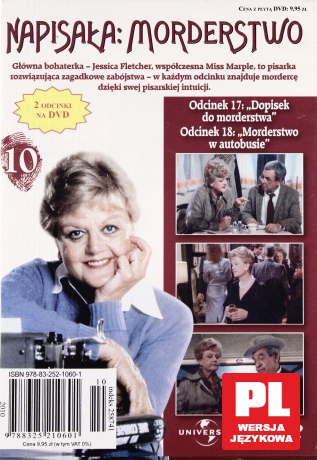 Napisała: Morderstwo 10: Dopisek do morderstwa / Morderstwo w autobusie [DVD]