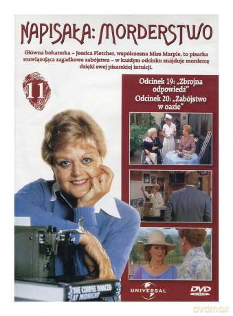 Napisała: Morderstwo 11: Zbrojna odpowiedź / Zabójstwo w oazie [DVD]