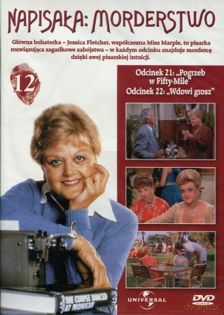 Napisała: Morderstwo 12: Pogrzeb w Fifty-Mile / Wdowi grosz [DVD]