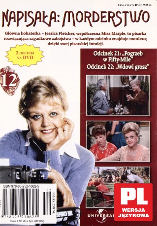 Napisała: Morderstwo 12: Pogrzeb w Fifty-Mile / Wdowi grosz [DVD]