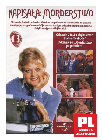 Napisała: Morderstwo 13: Tu chyba zmarł Joshua Peabody / Morderstwo po południu [DVD]