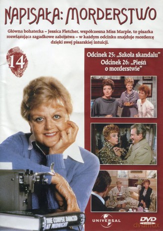 Napisała: Morderstwo 14: Szkoła skandalu / Pieśń o morderstwie [DVD]