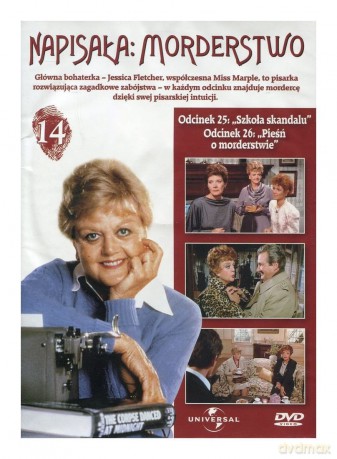 Napisała: Morderstwo 14: Szkoła skandalu / Pieśń o morderstwie [DVD]